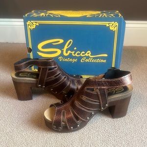 Sbicca Leather “Logan” Sandal
